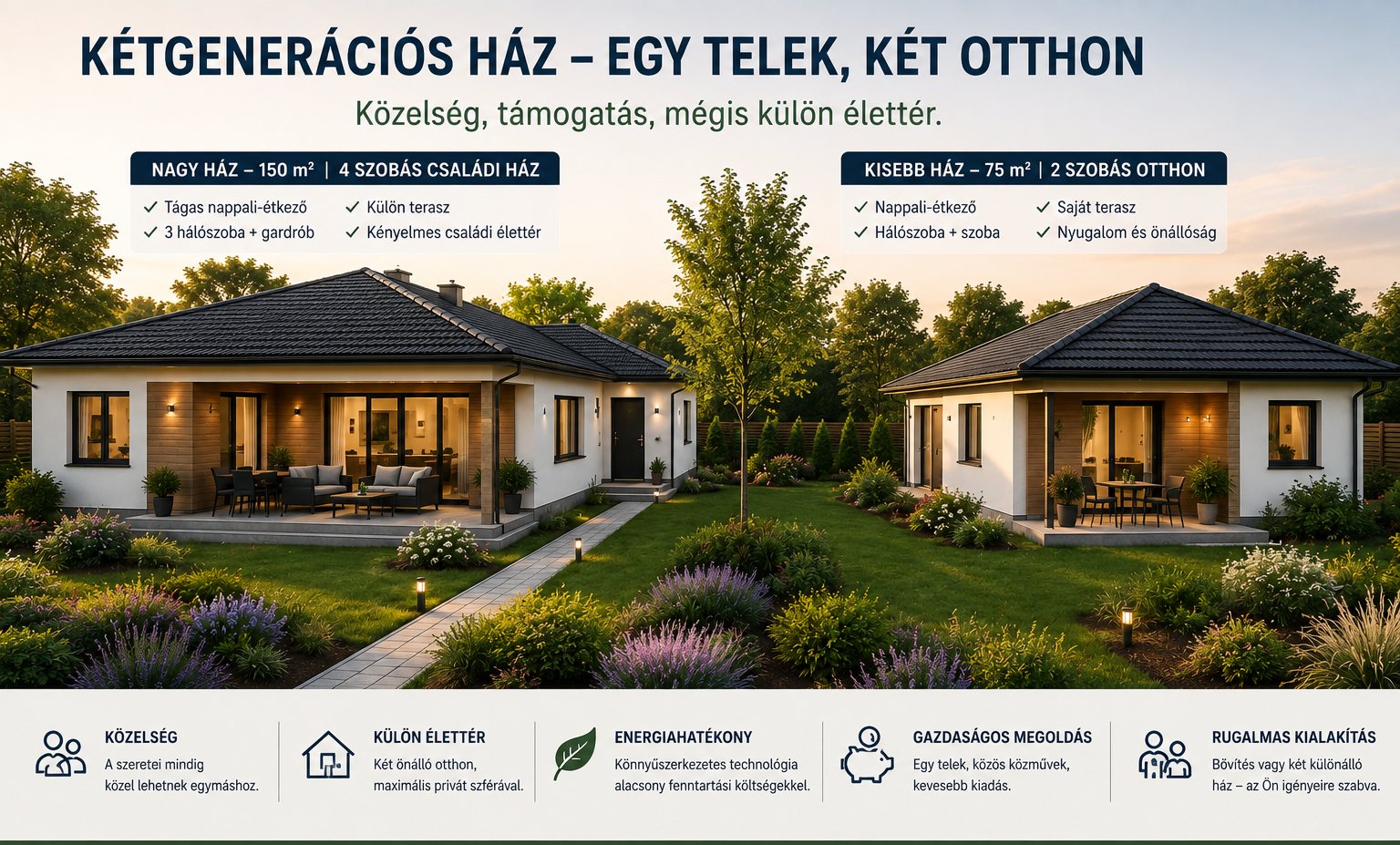 Könnyűszerkezetes családi ház
